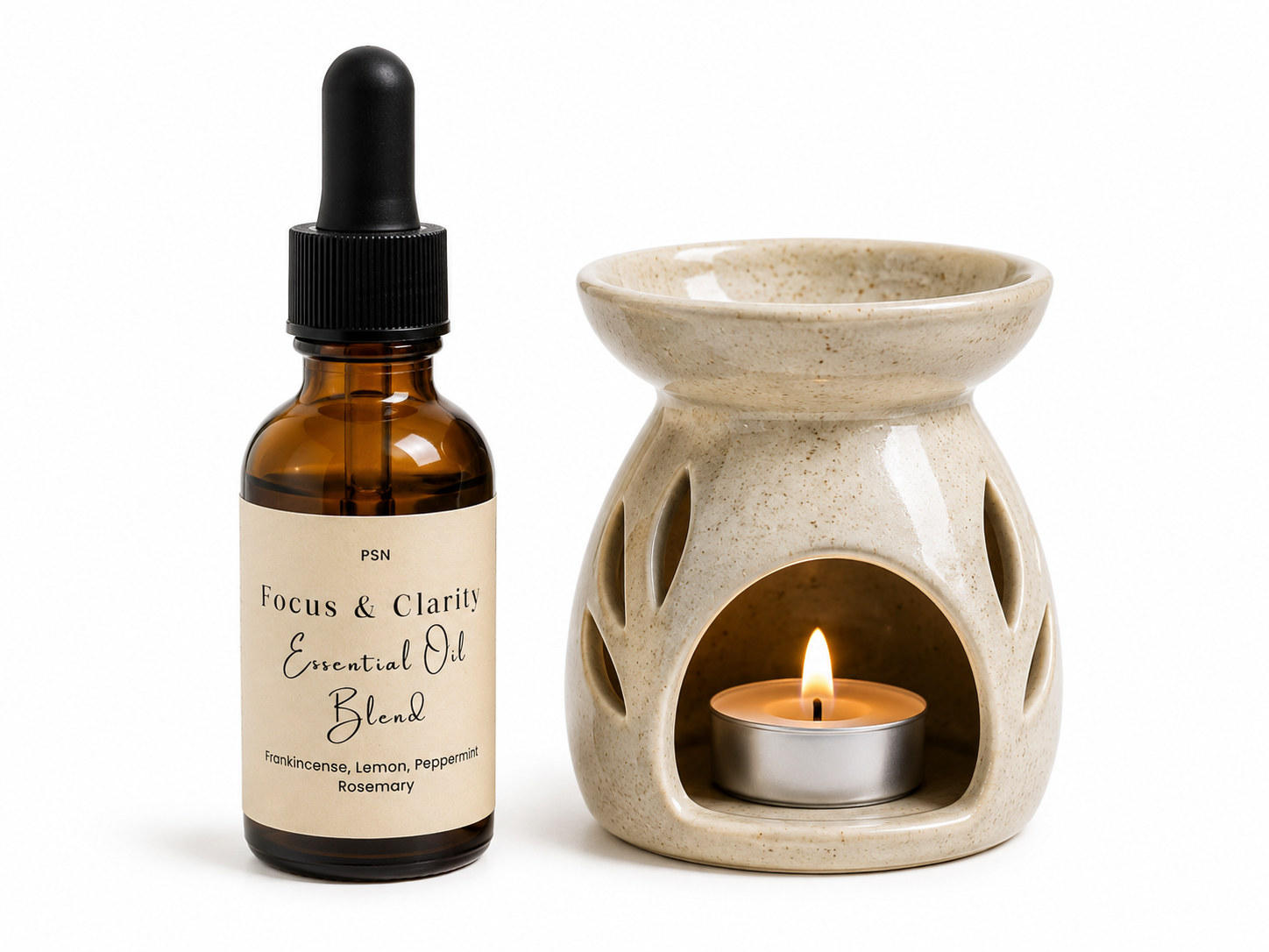 Focus and Clarity Essential Oil Blend by Pure Scent Naturals